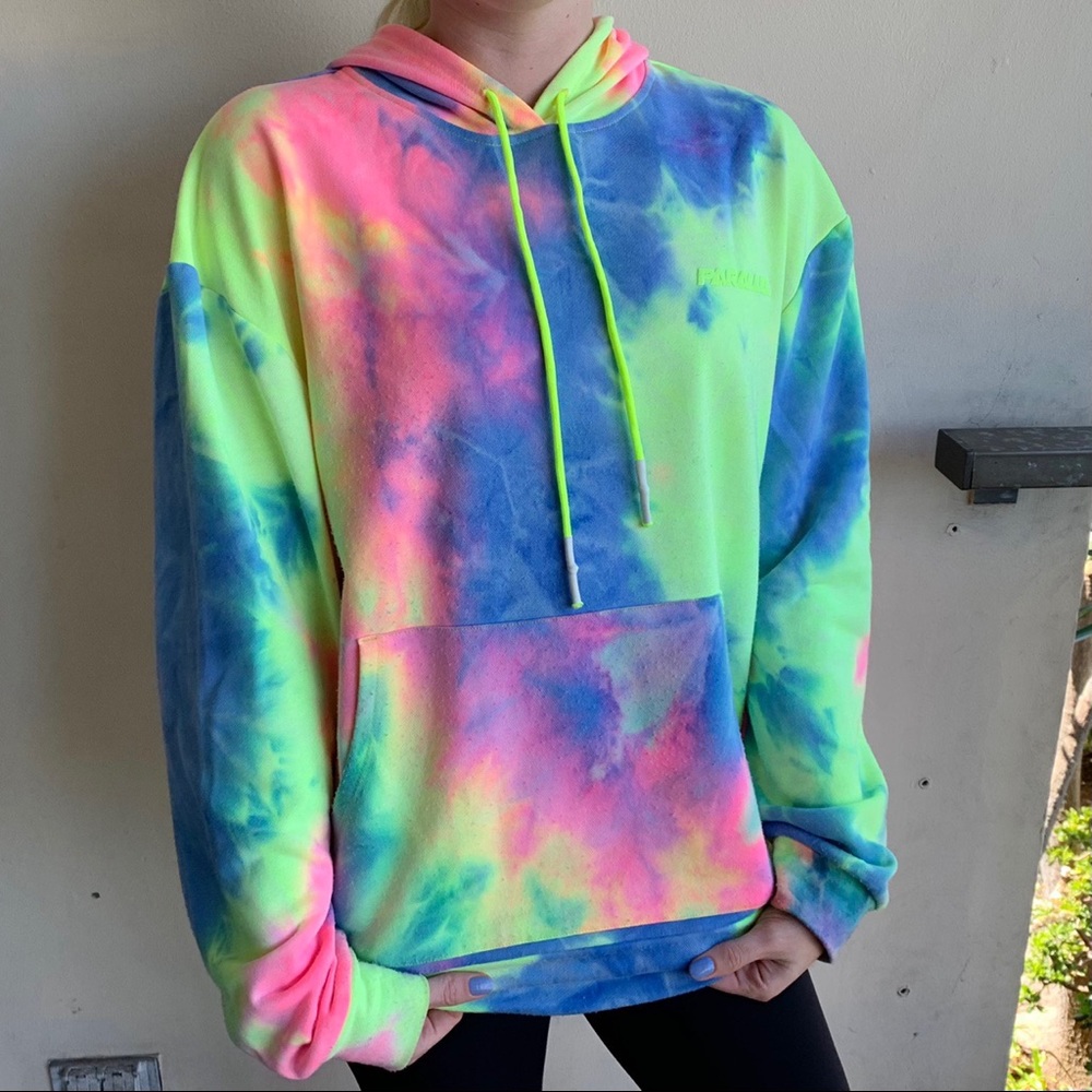 Jaded Ldn tie dye Parallel hoodie 💛